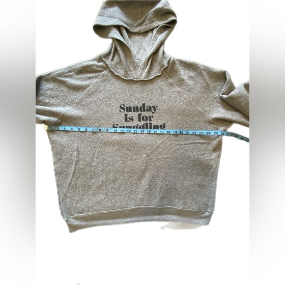 Project Social T  - Sunday is for Snuggling/Saturday is for Shopping hoodie - Picture 5 of 7